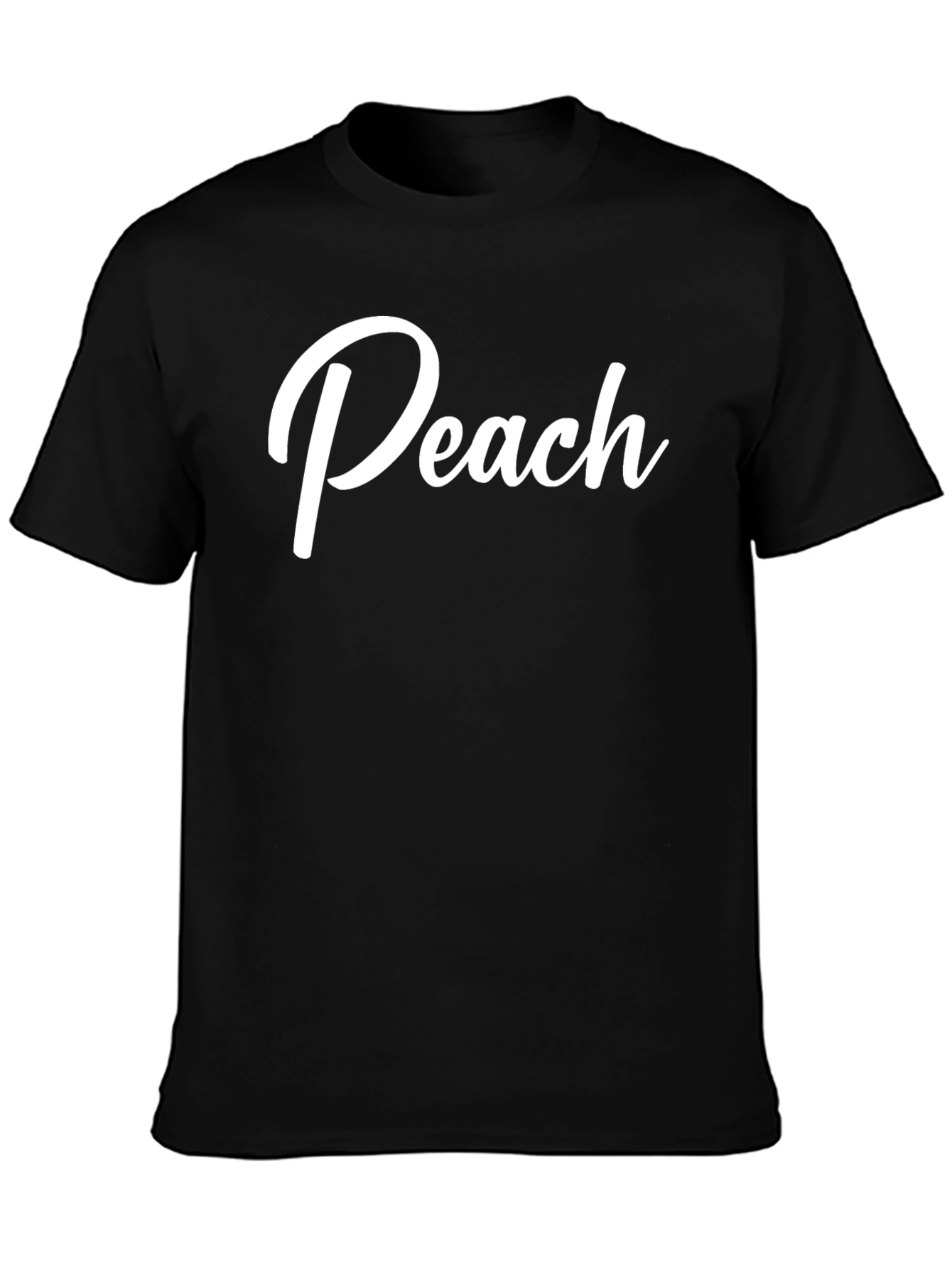 Peach Graphic Tee - Stylish Comfort