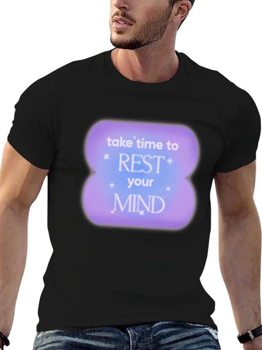 Rest Your Mind T-Shirt - Relax & Recharge