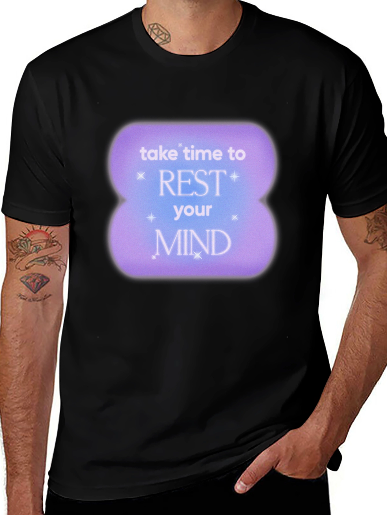 Rest Your Mind T-Shirt - Relax & Recharge