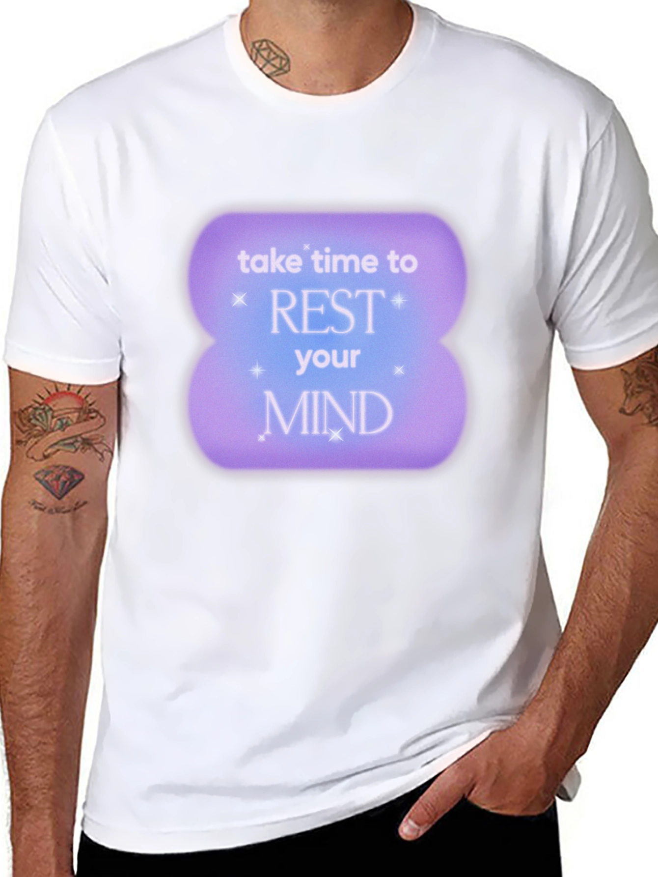 Rest Your Mind T-Shirt - Relax & Recharge