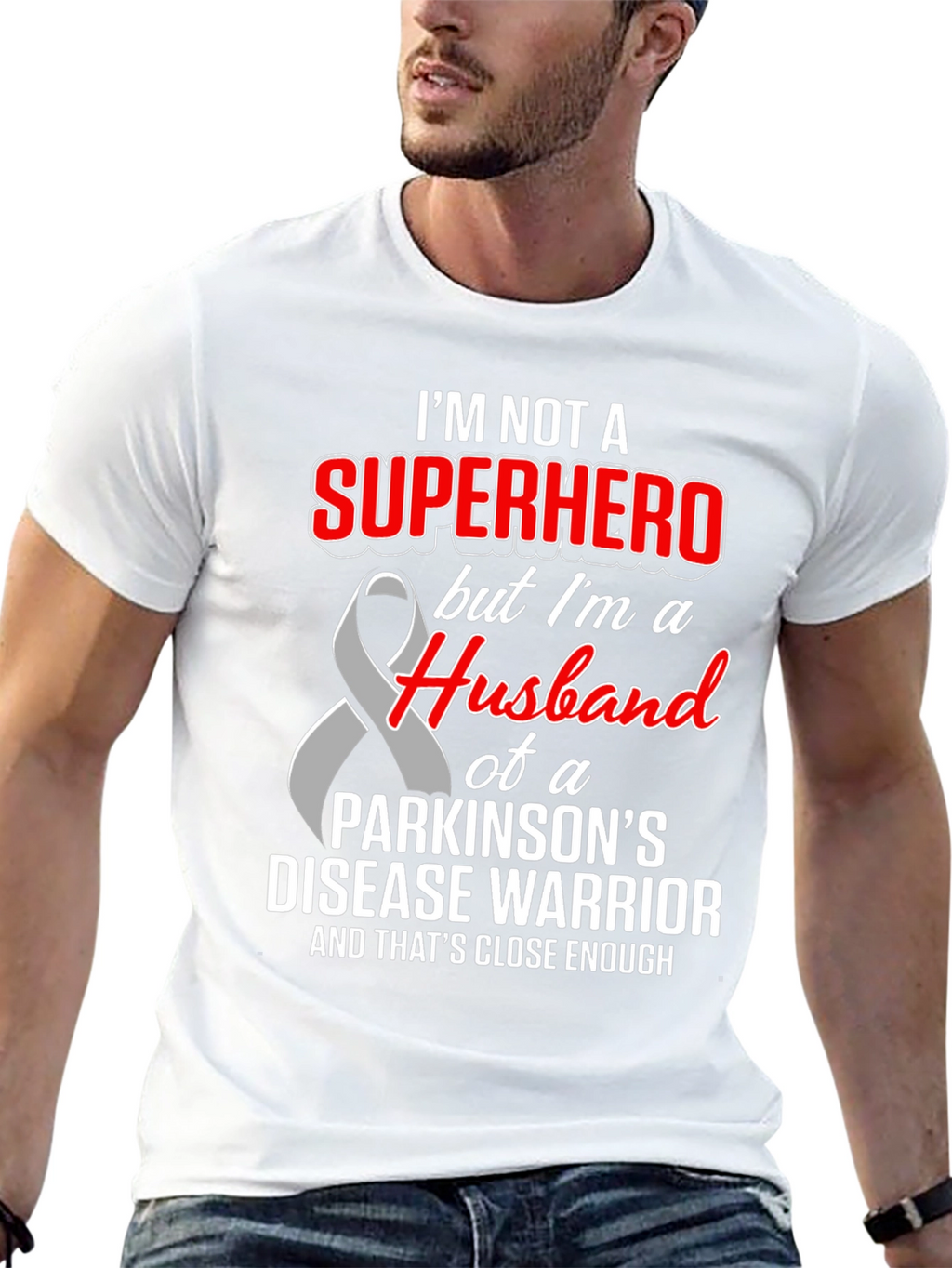 Parkinsons Husband Warrior T-Shirt