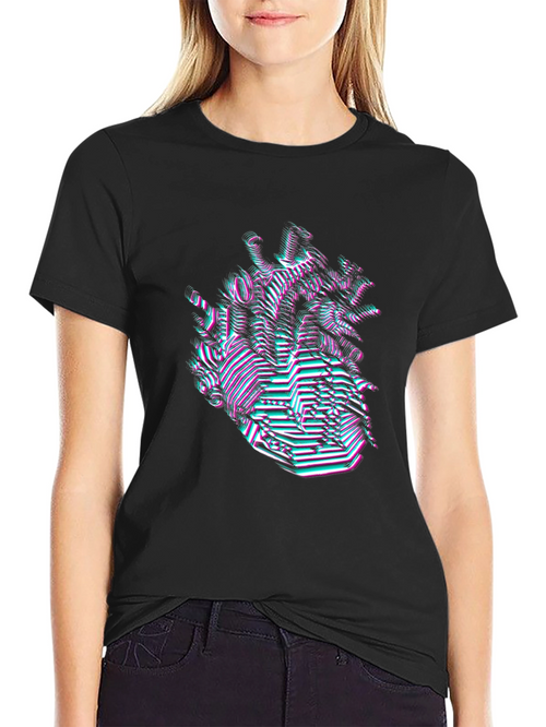 Abstract Heart T-Shirt