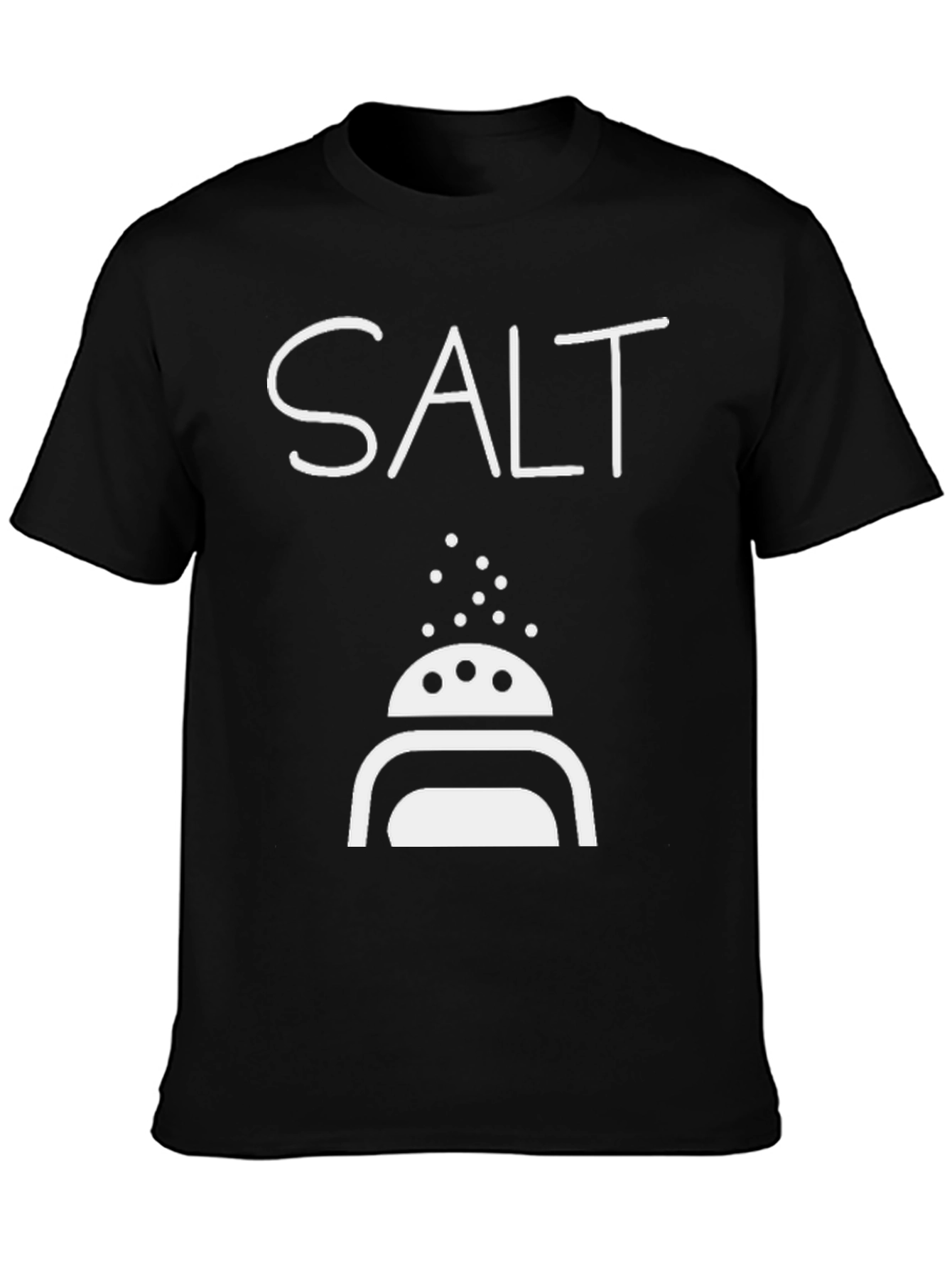 Salt Shaker Graphic T-Shirt - Funny Food Tee