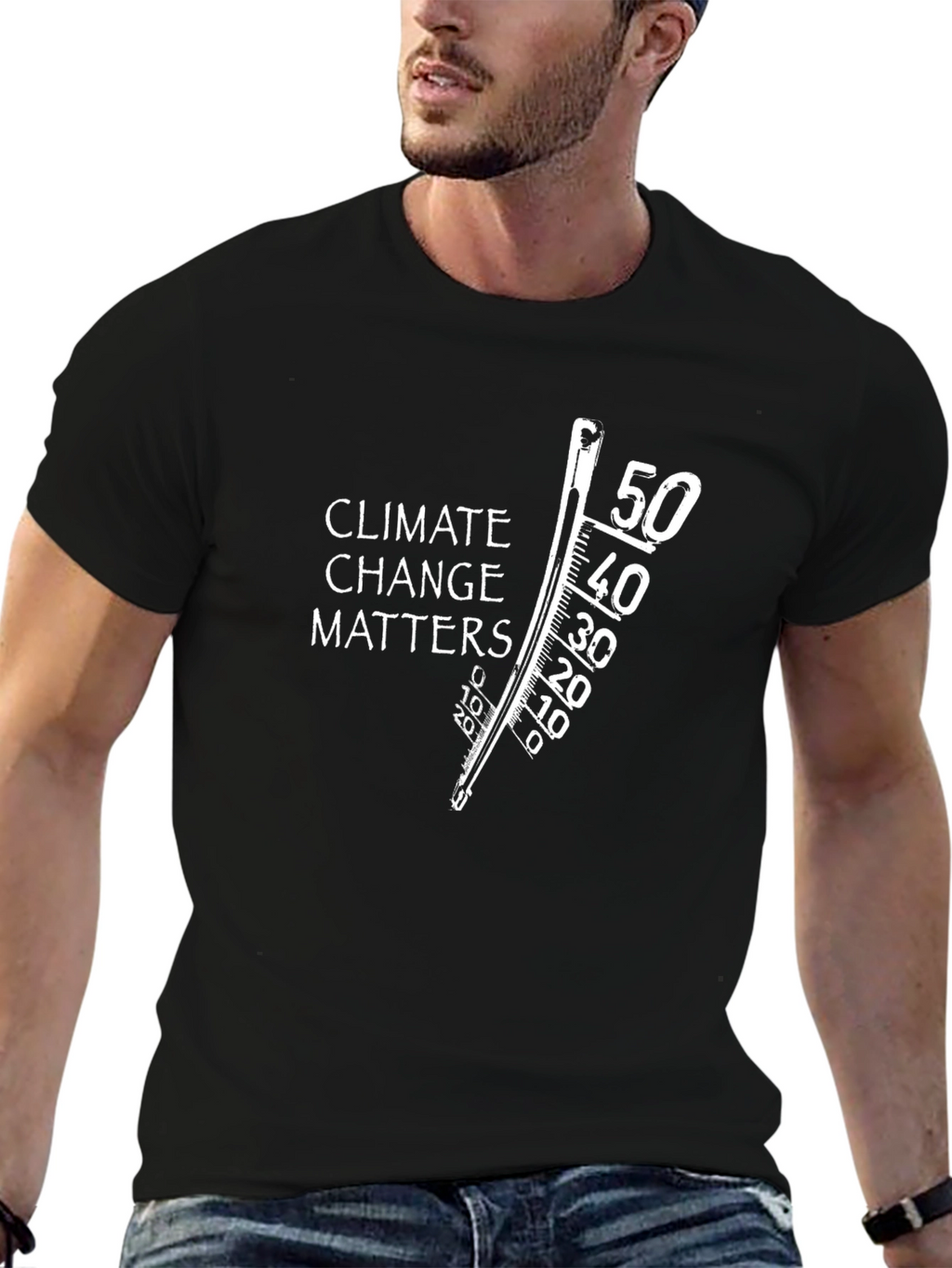 Climate Change Matters T-Shirt - Environmental Awareness Tee