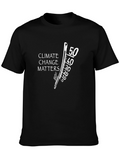 Climate Change Matters T-Shirt - Environmental Awareness Tee