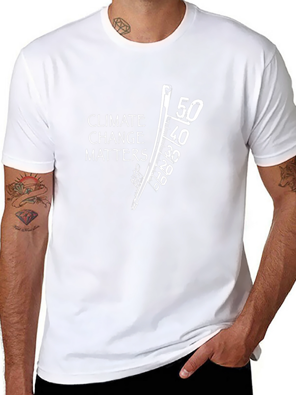 Climate Change Matters T-Shirt - Environmental Awareness Tee