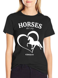 Horses Are My Spirit Animal T-Shirt