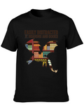 Dragon & Books Graphic Tee - Easily Distracted T-Shirt