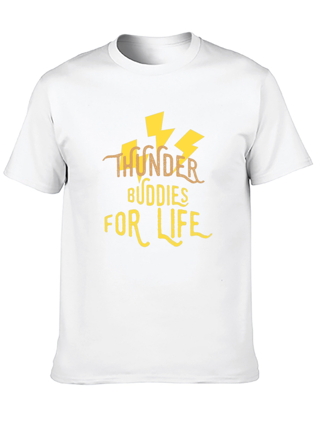 Thunder Buddies For Life Black T-Shirt