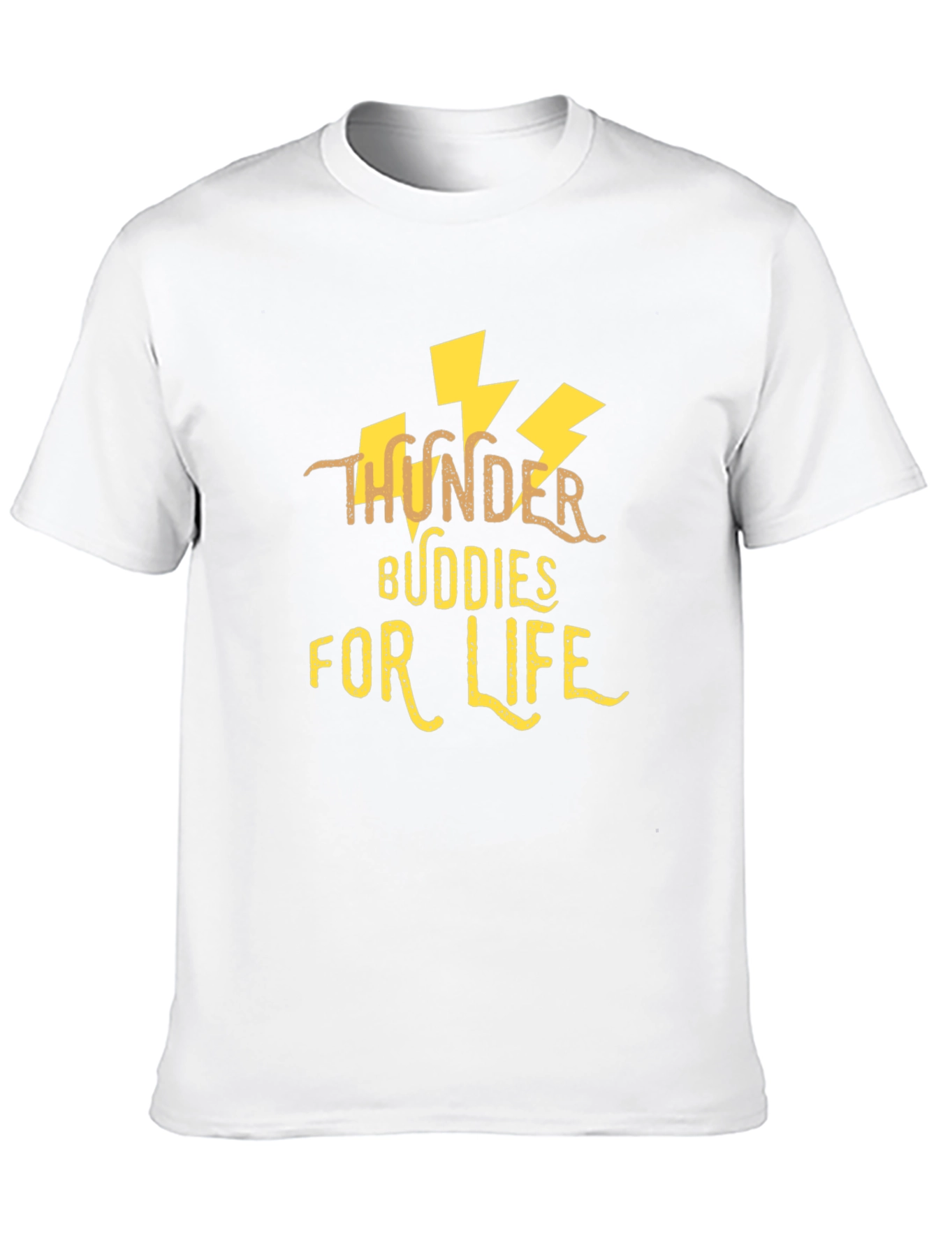Thunder Buddies For Life Black T-Shirt