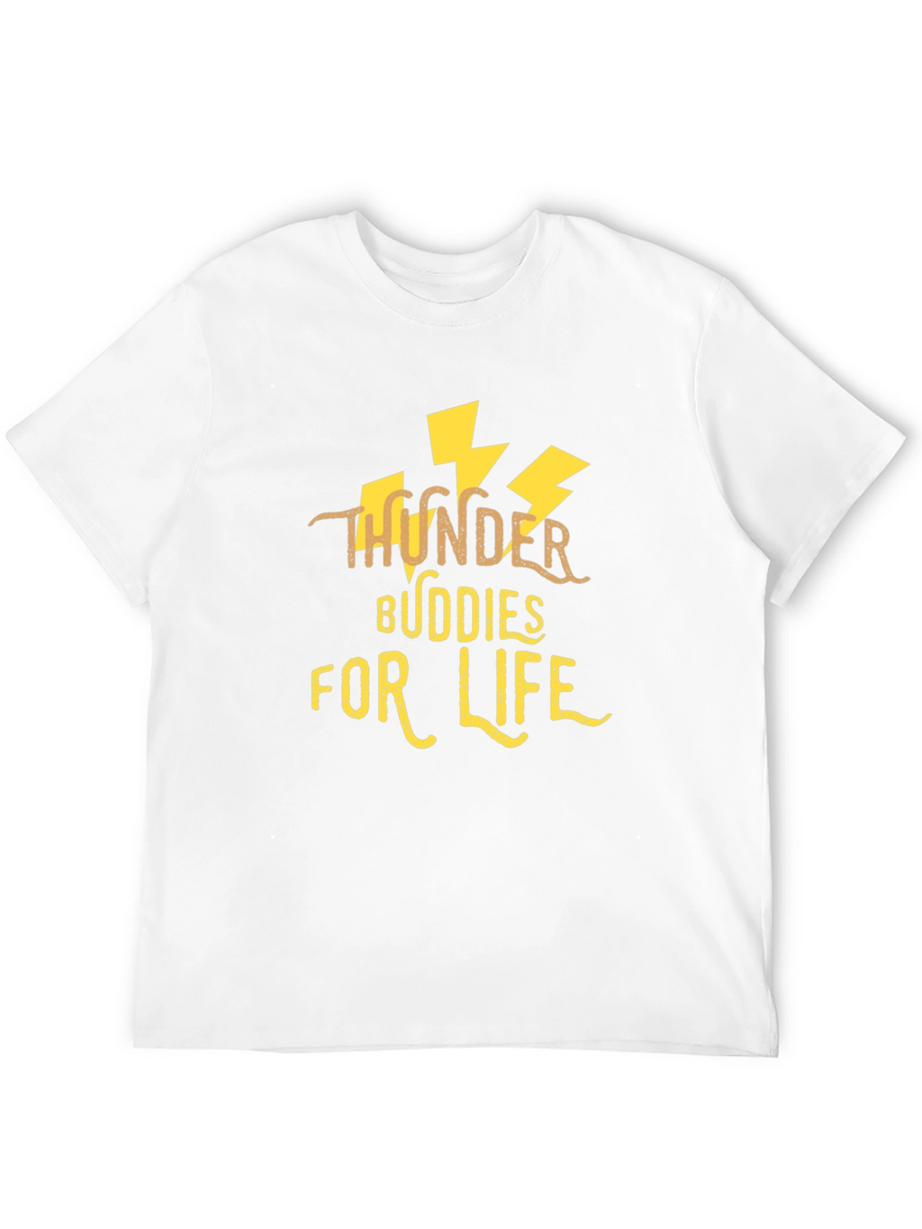 Thunder Buddies For Life Black T-Shirt