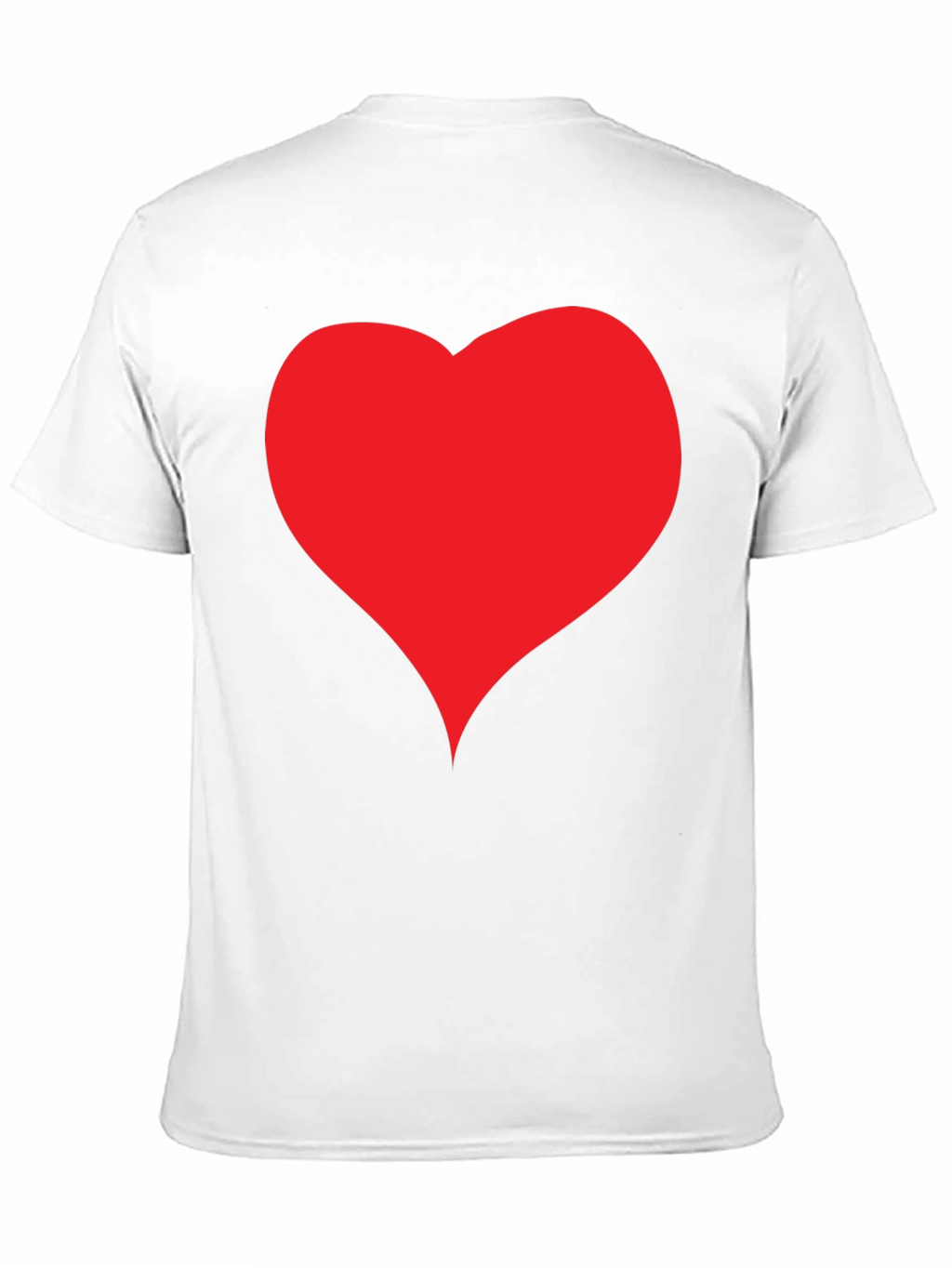 Heart Graphic Black T-Shirt - Casual Style