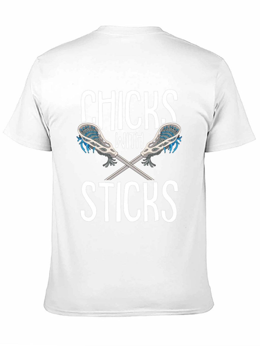 Chicks With Sticks Black Graphic T-Shirt