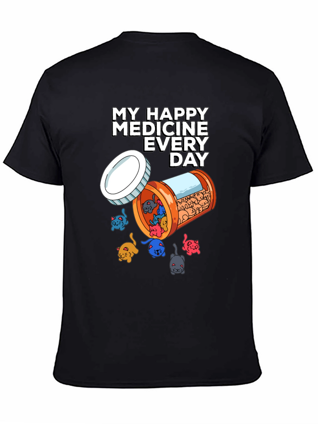 My Happy Medicine Cat Lover T-Shirt