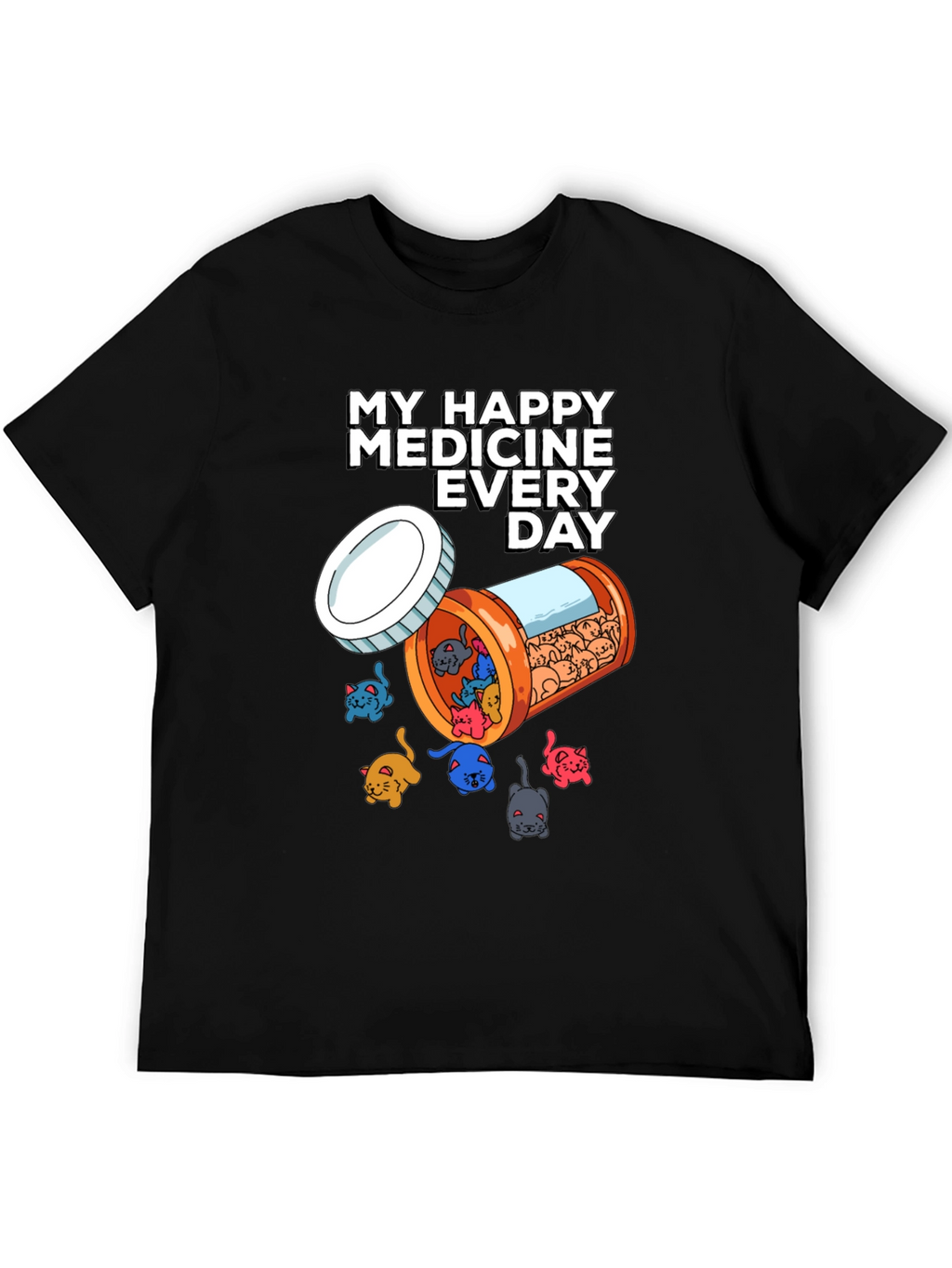 My Happy Medicine Cat Lover T-Shirt