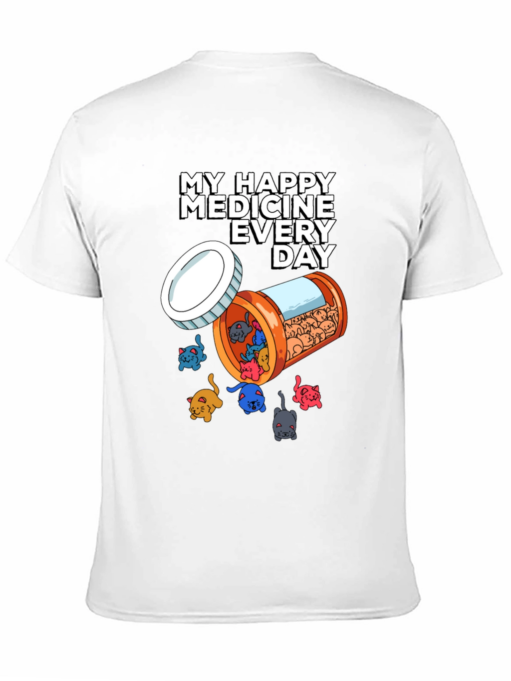 My Happy Medicine Cat Lover T-Shirt