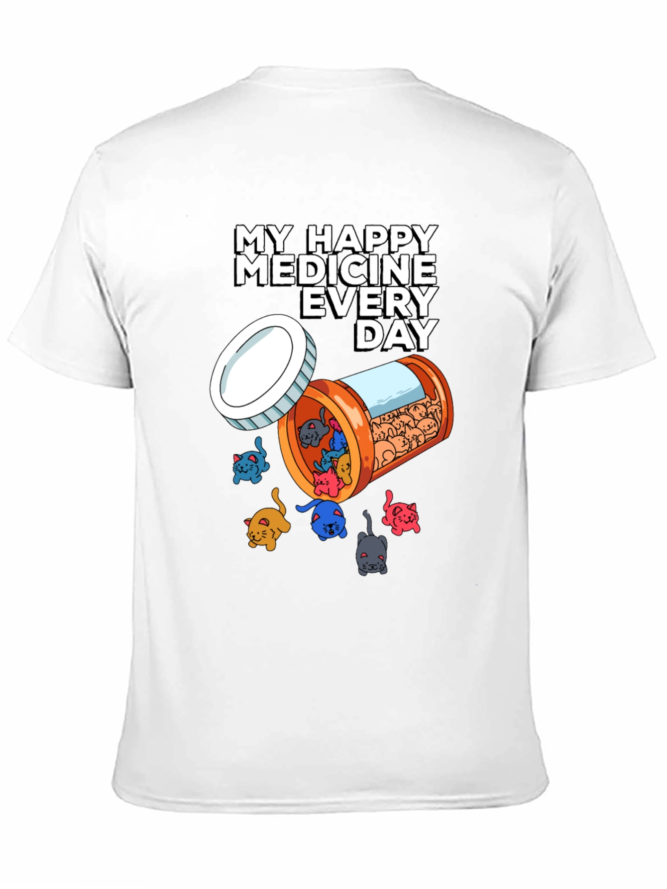 My Happy Medicine Cat Lover T-Shirt