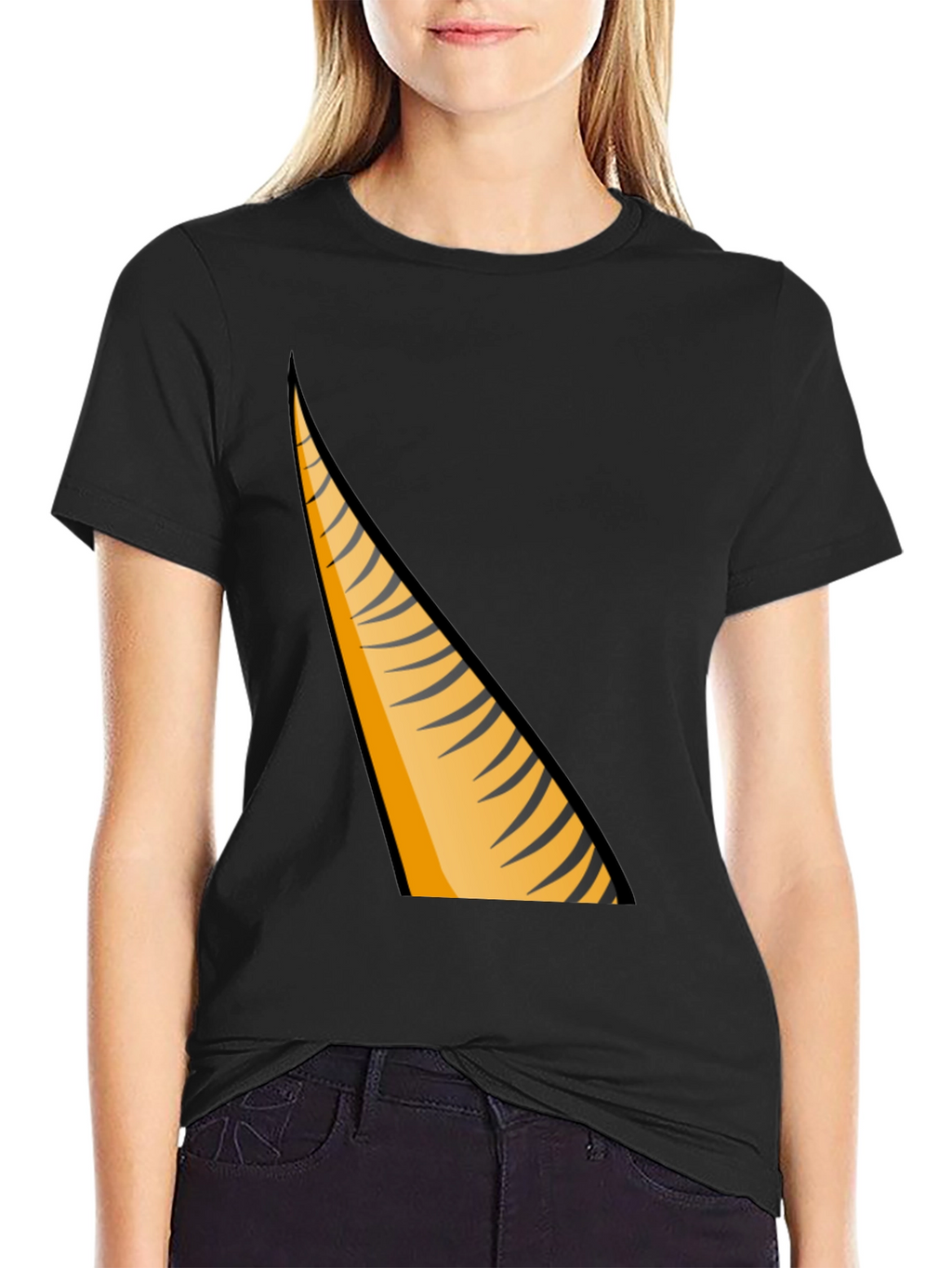 Tiger Stripe Graphic Tee - Casual Style