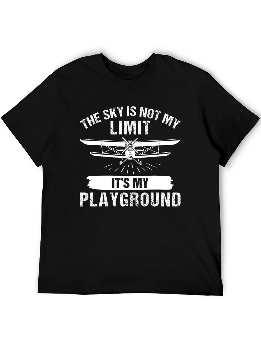 Skys Not My Limit T-Shirt - Aviation Pilot Tee