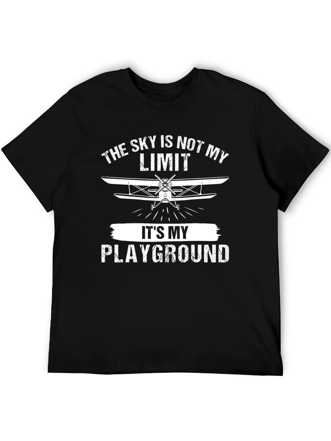 Skys Not My Limit T-Shirt - Aviation Pilot Tee