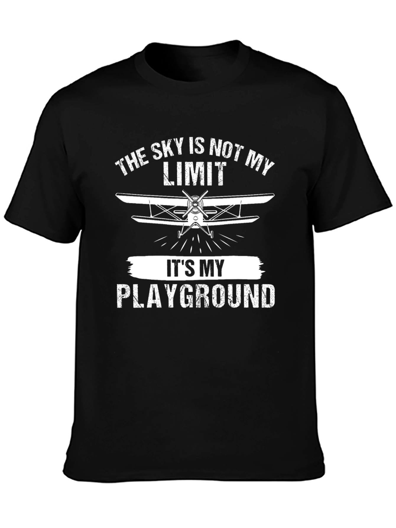 Skys Not My Limit T-Shirt - Aviation Pilot Tee