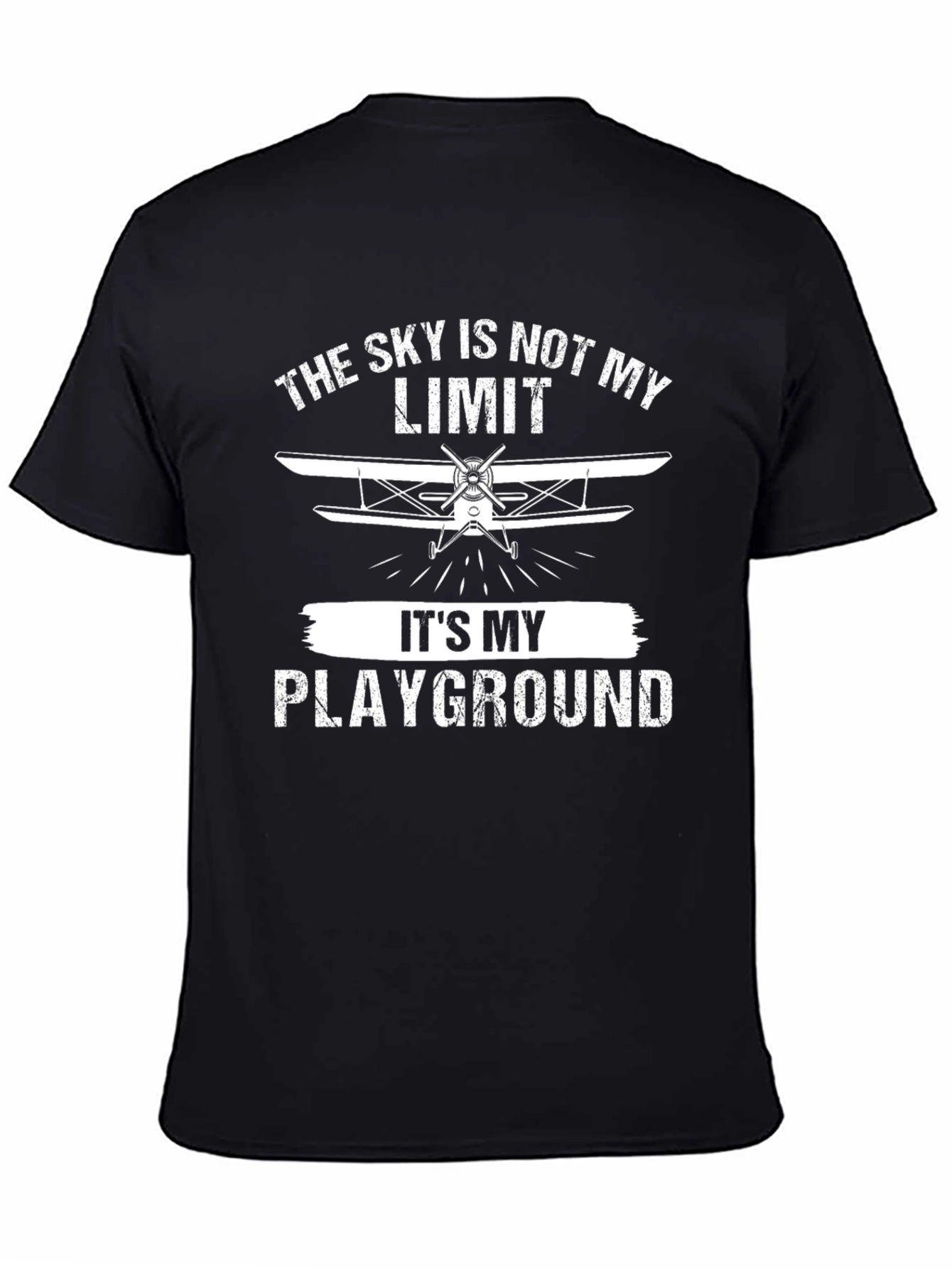 Skys Not My Limit T-Shirt - Aviation Pilot Tee