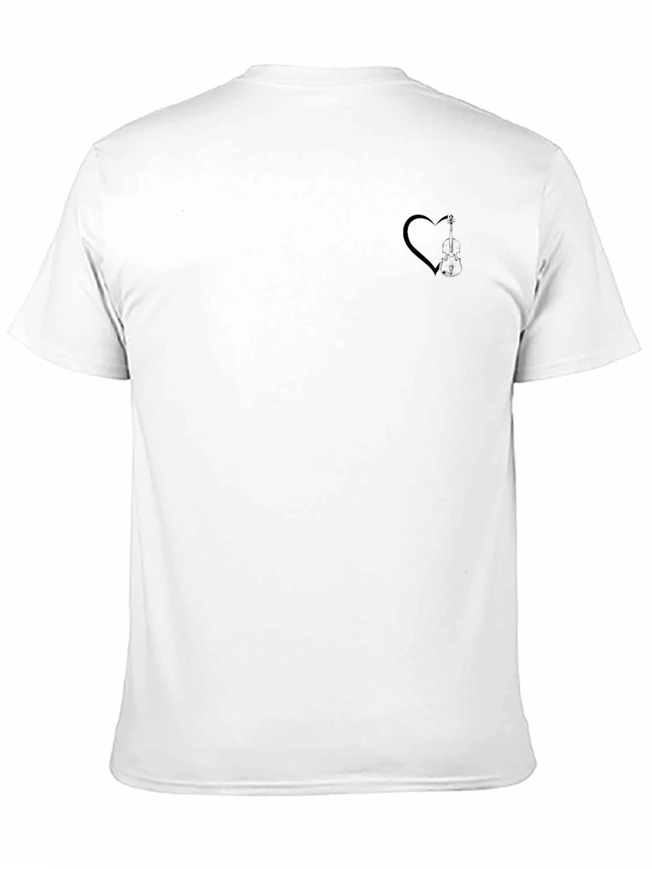Black Heart Graphic Tee - Modern Casual Style
