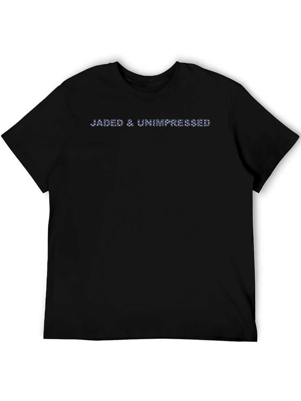 Jaded & Unimpressed Graphic Tee - Black