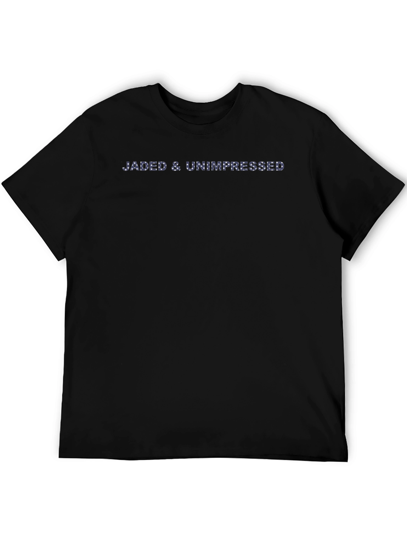 Jaded & Unimpressed Graphic Tee - Black