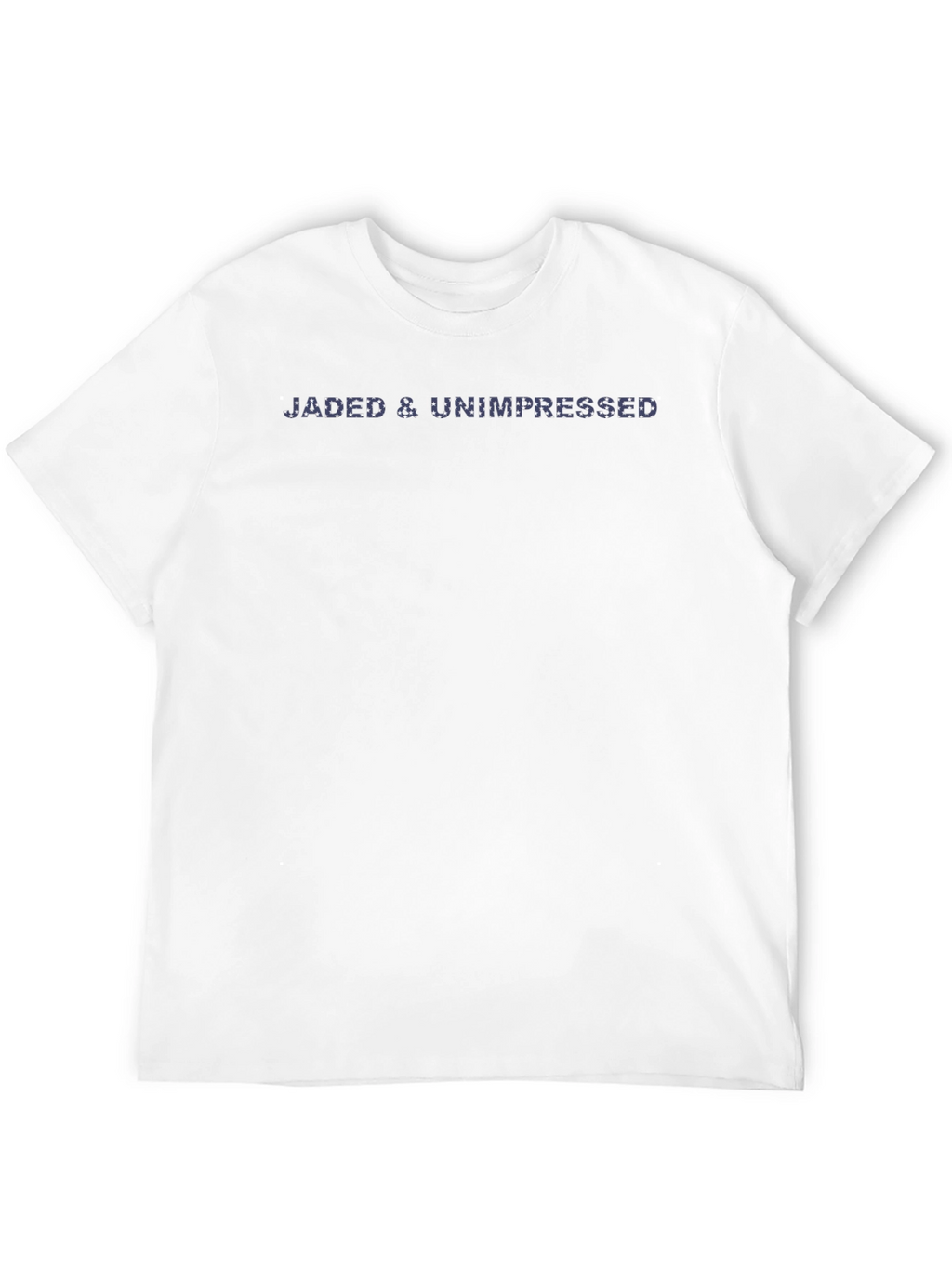 Jaded & Unimpressed Graphic Tee - Black