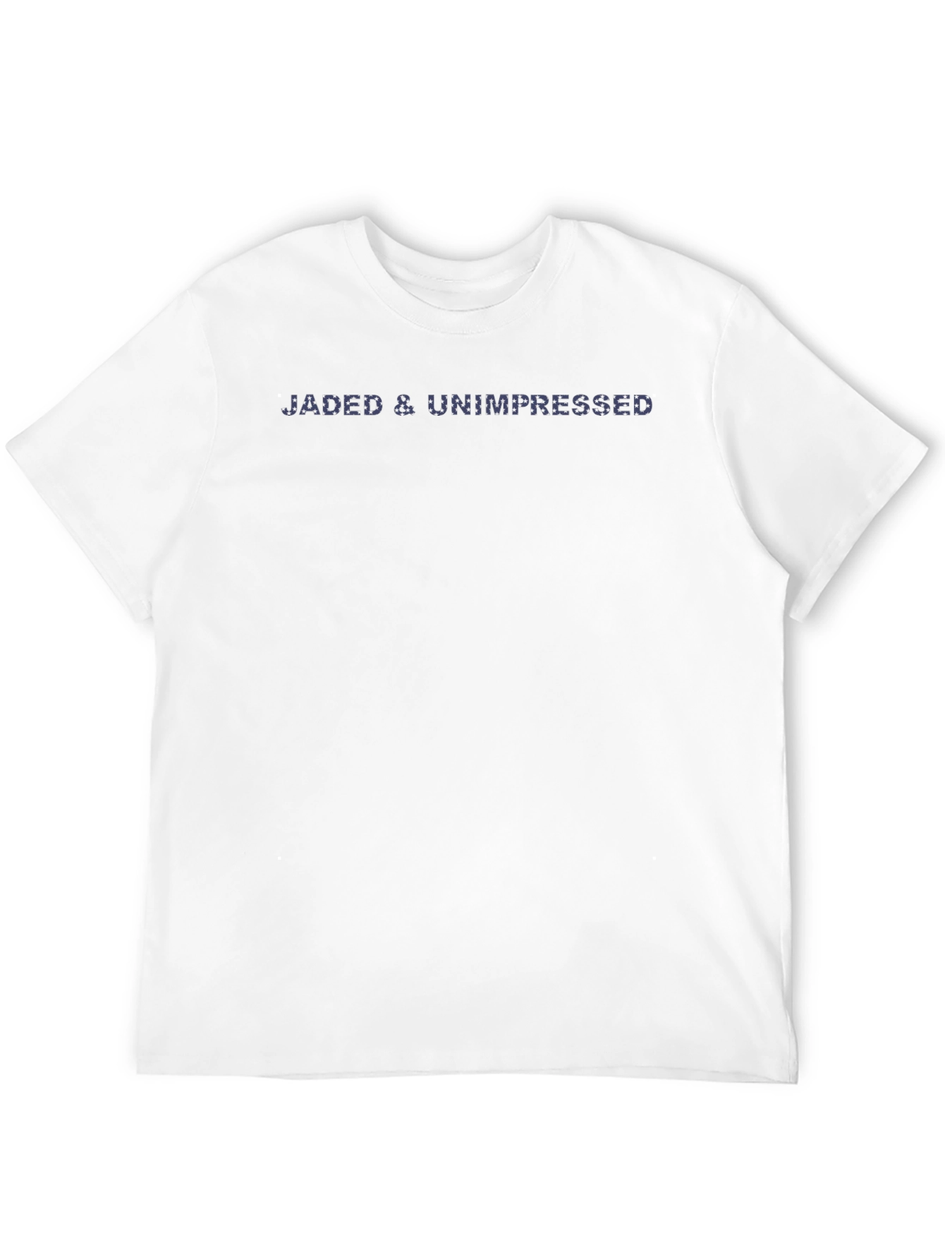 Jaded & Unimpressed Graphic Tee - Black