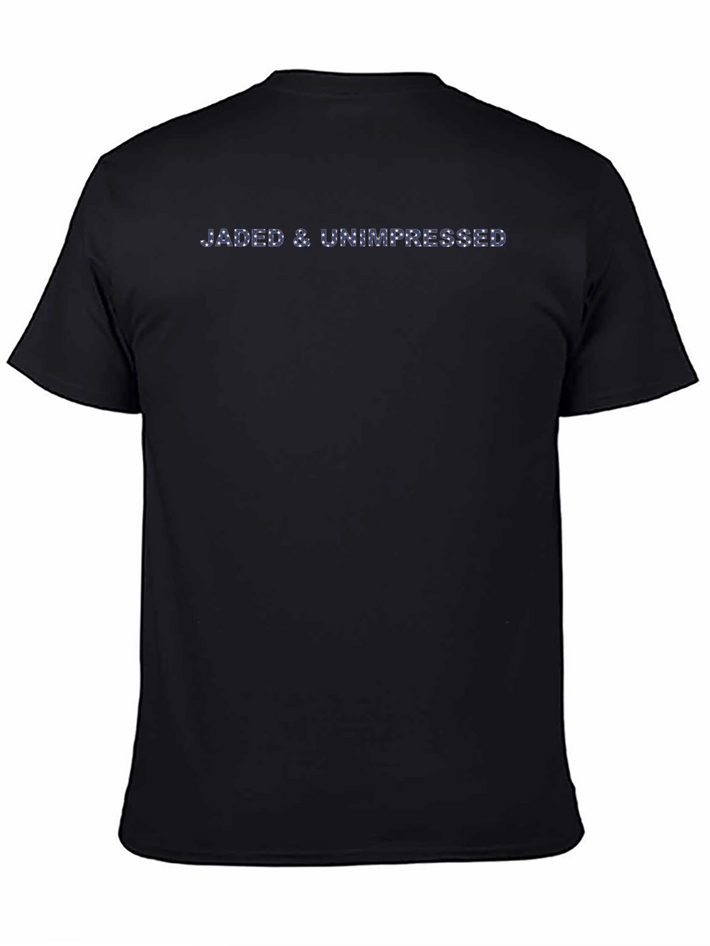 Jaded & Unimpressed Graphic Tee - Black