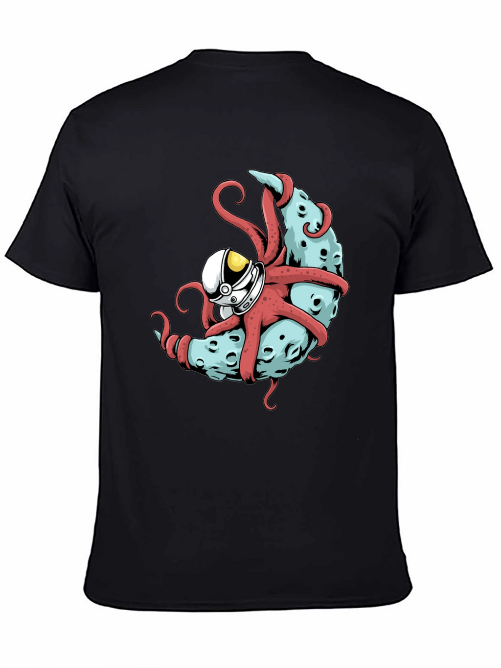 Cosmic Kraken T-Shirt - Octopus Astronaut Design