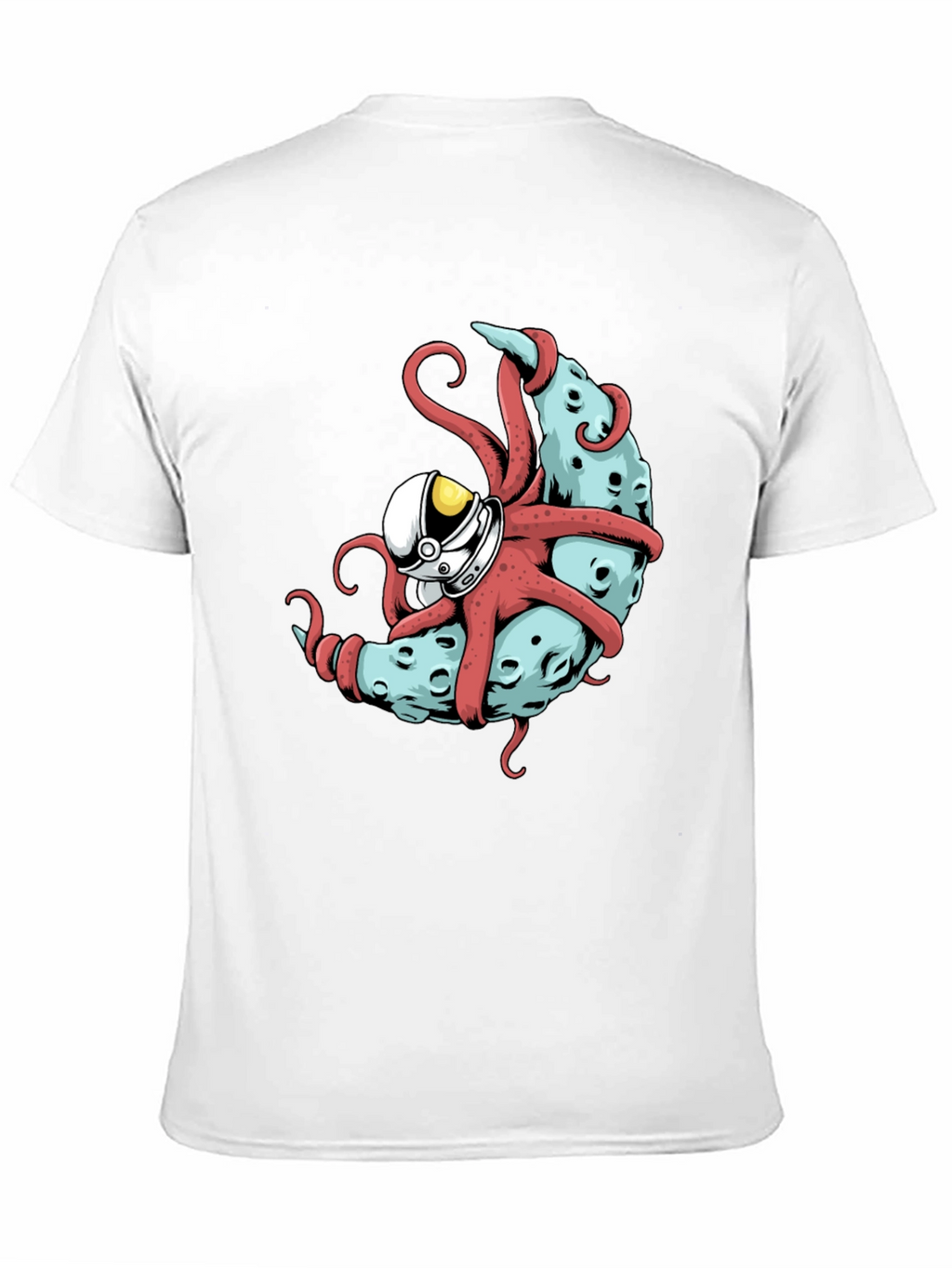 Cosmic Kraken T-Shirt - Octopus Astronaut Design