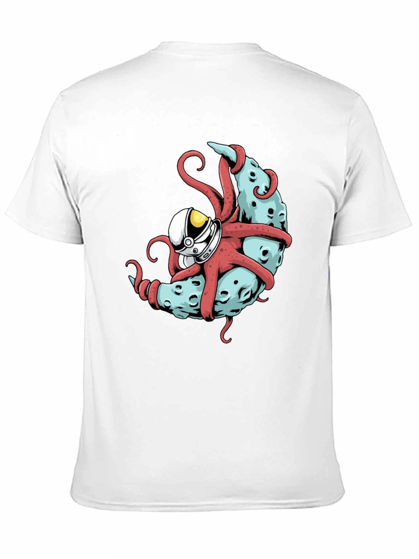 Cosmic Kraken T-Shirt - Octopus Astronaut Design