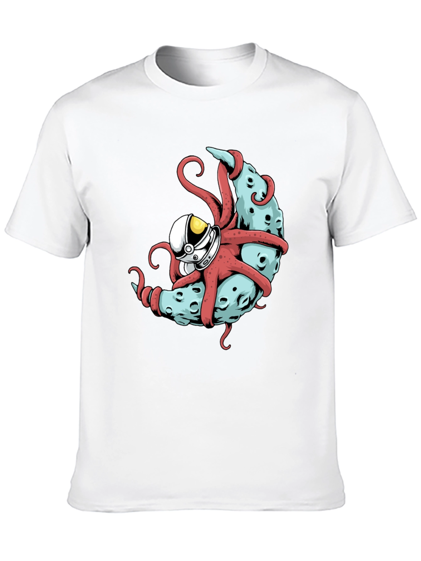 Cosmic Kraken T-Shirt - Octopus Astronaut Design
