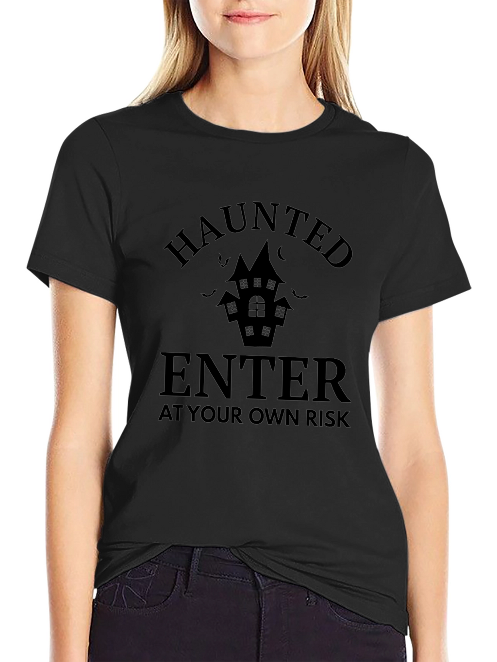 Haunted House Halloween T-Shirt