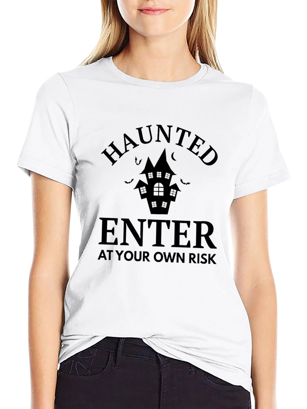 Haunted House Halloween T-Shirt