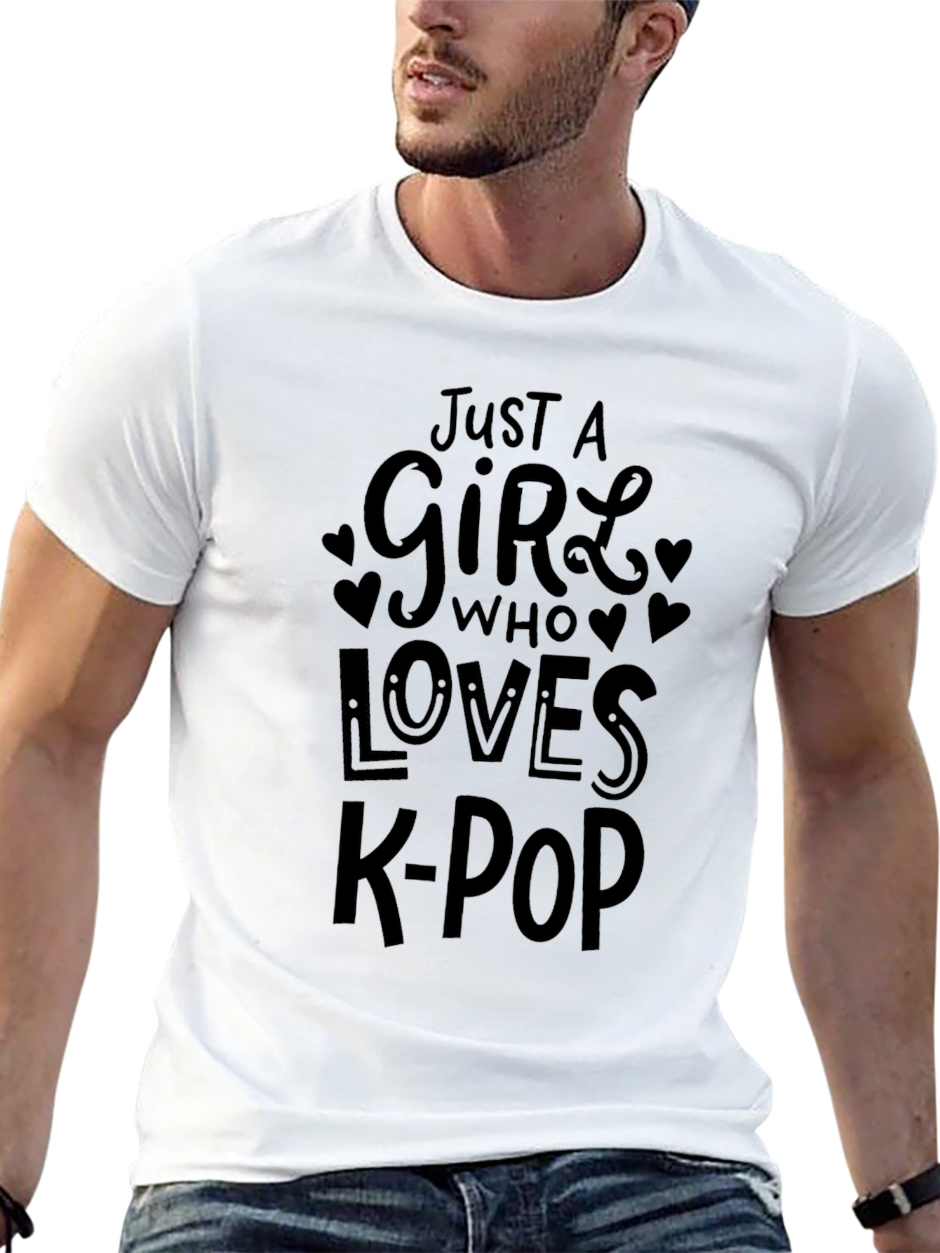 Just a Girl Who Loves K-Pop T-Shirt