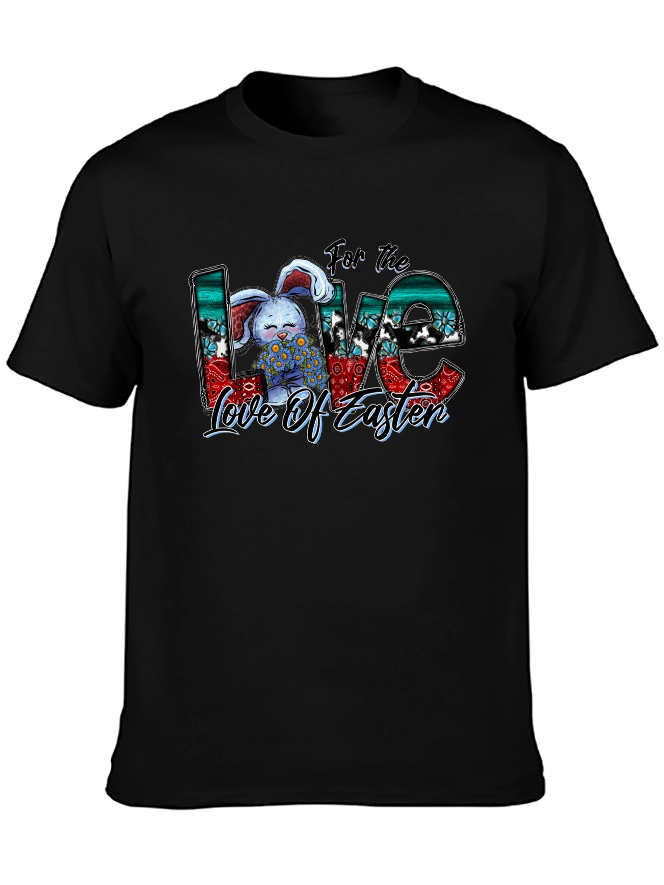 Easter Bunny T-Shirt - For The Love of Easter