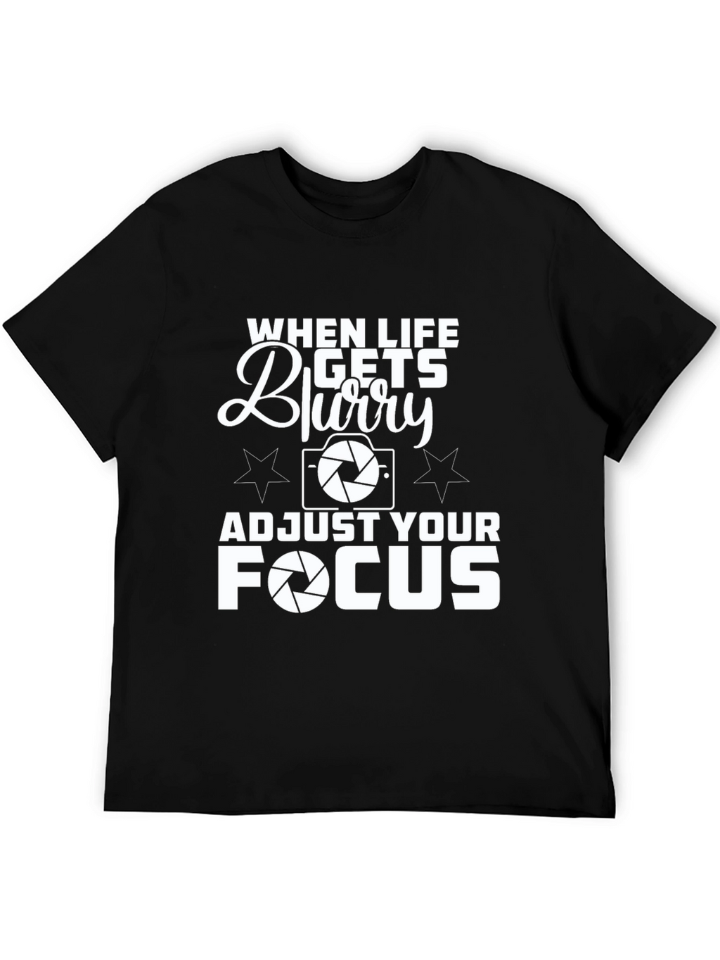 Blurry Life Adjust Focus T-Shirt
