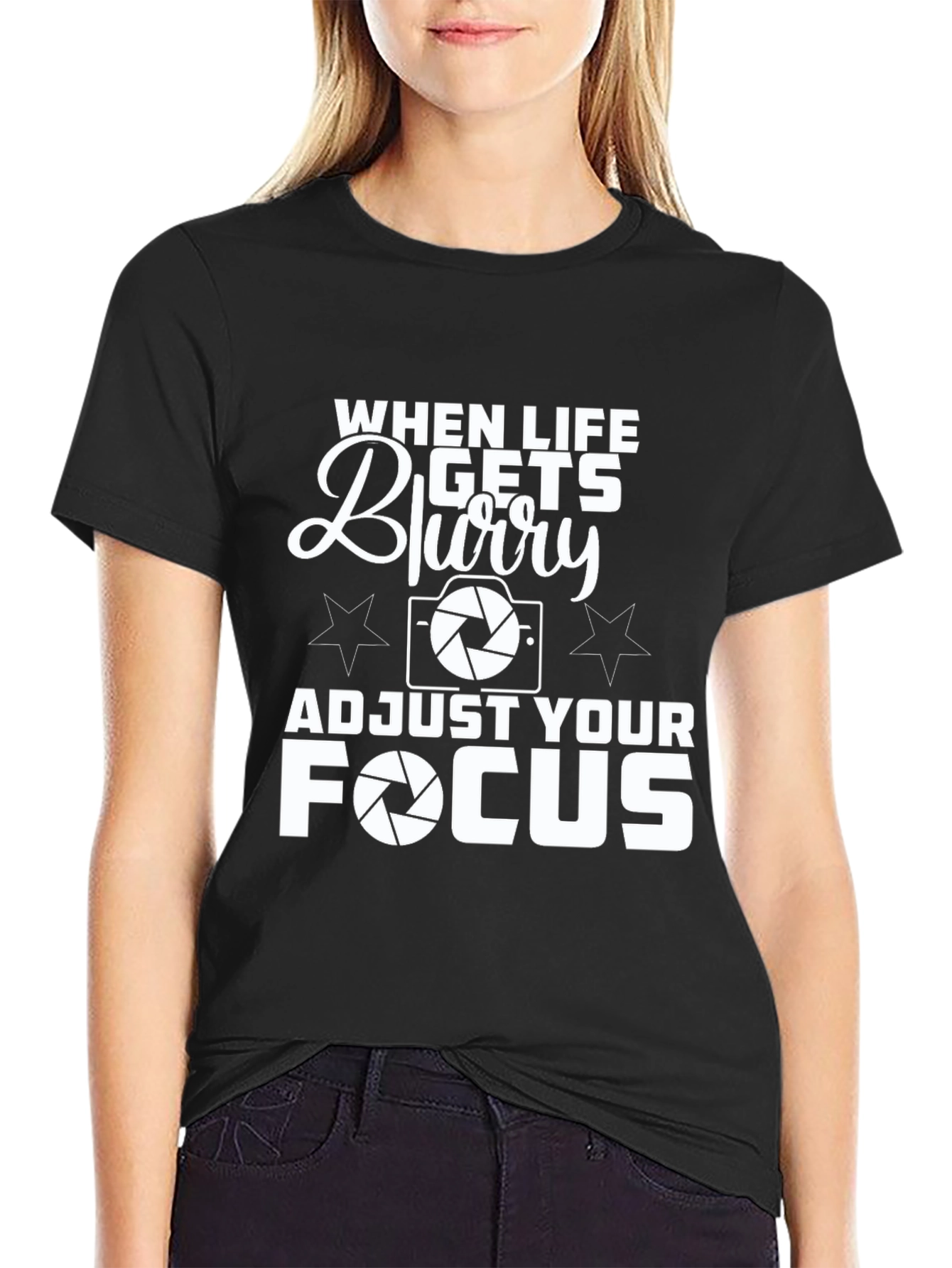 Blurry Life Adjust Focus T-Shirt