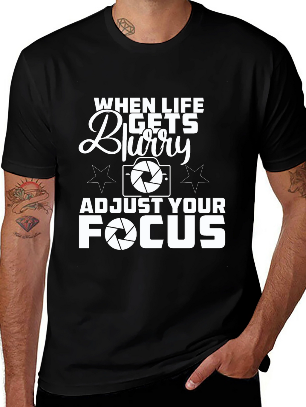 Blurry Life Adjust Focus T-Shirt