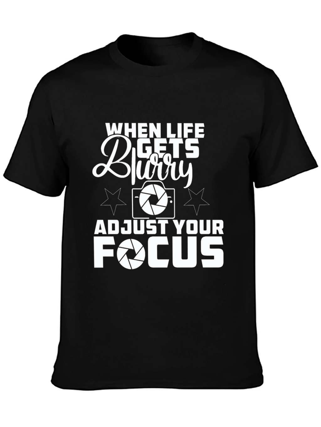 Blurry Life Adjust Focus T-Shirt