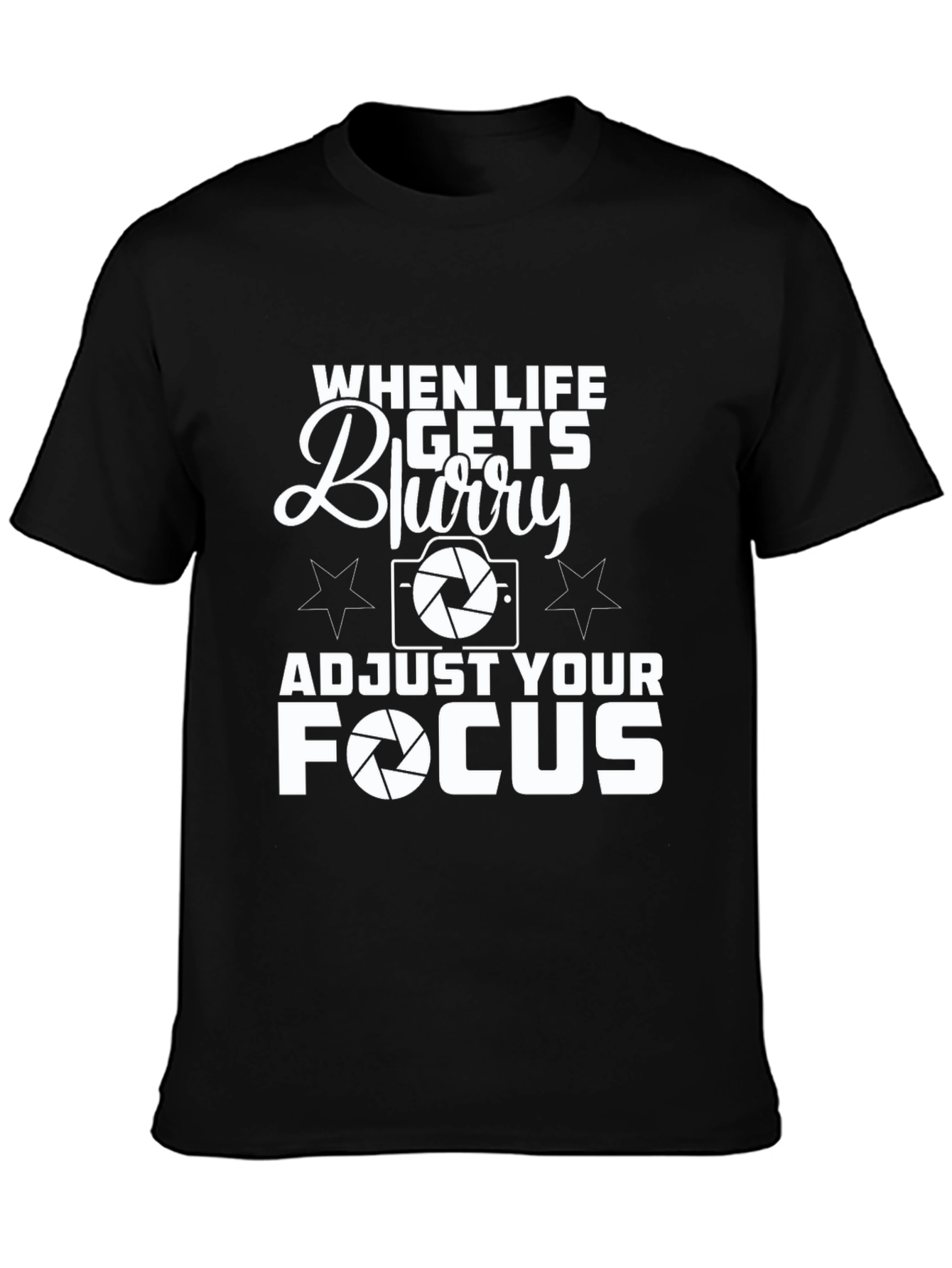 Blurry Life Adjust Focus T-Shirt