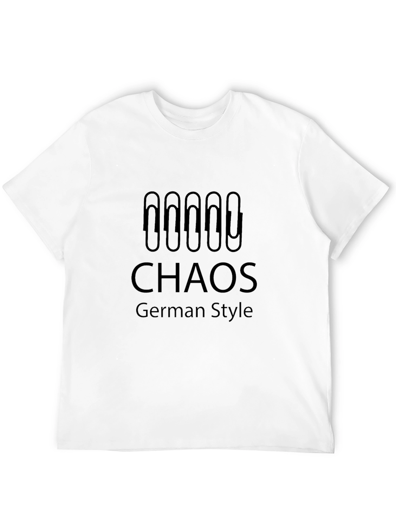 Chaos German Style Black T-Shirt