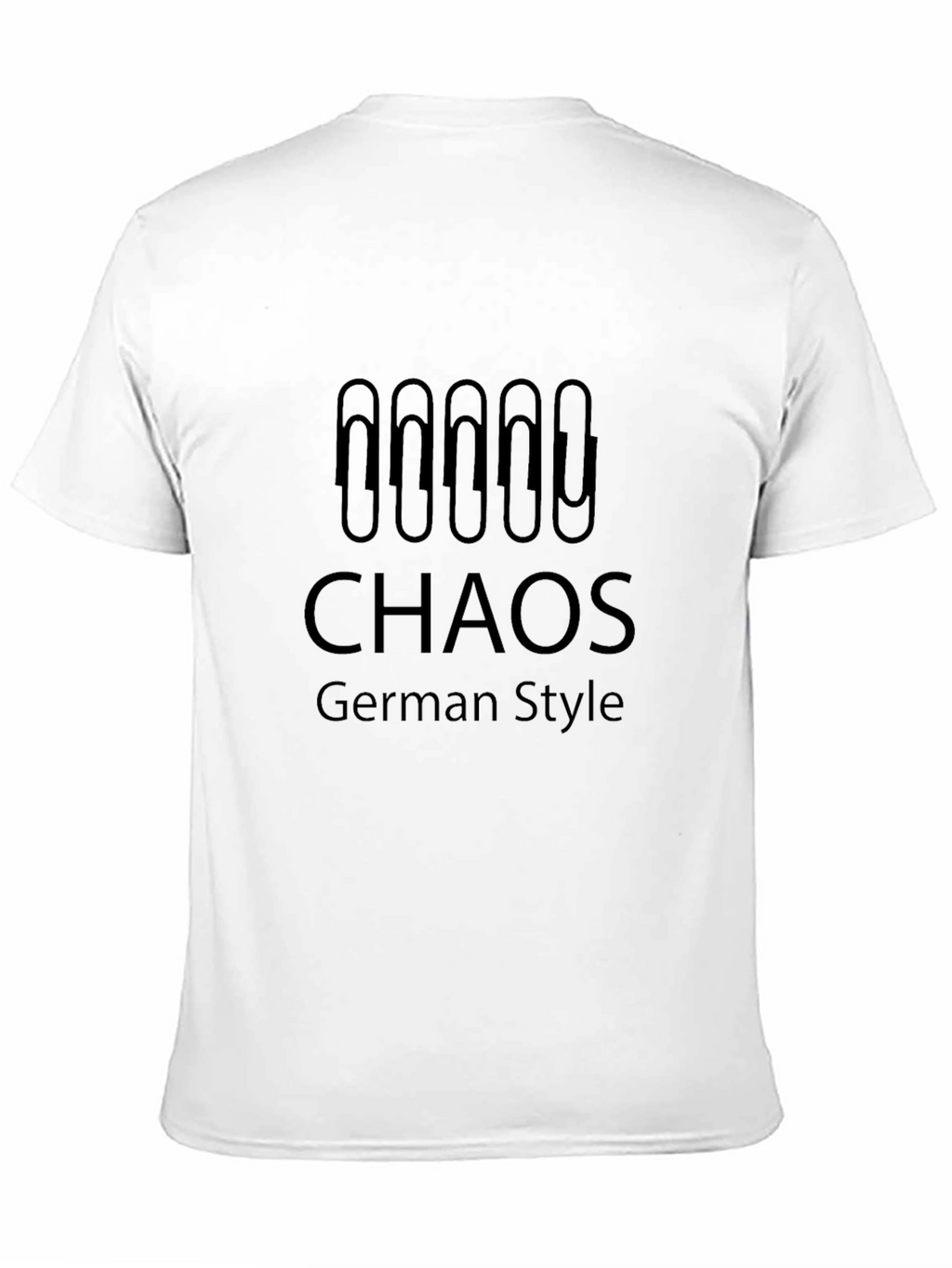 Chaos German Style Black T-Shirt