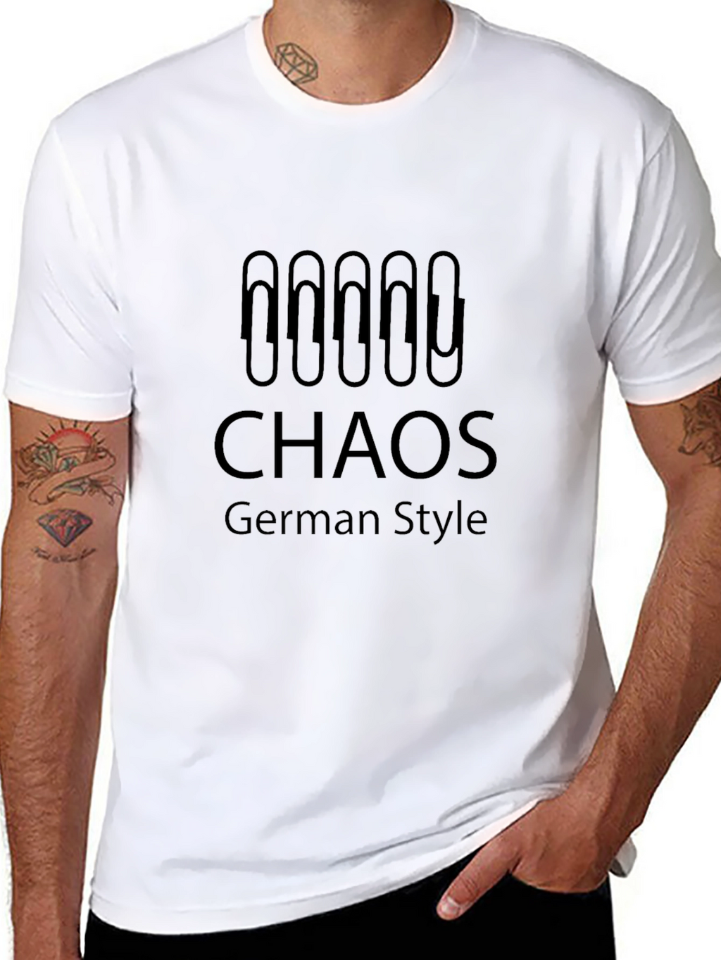 Chaos German Style Black T-Shirt