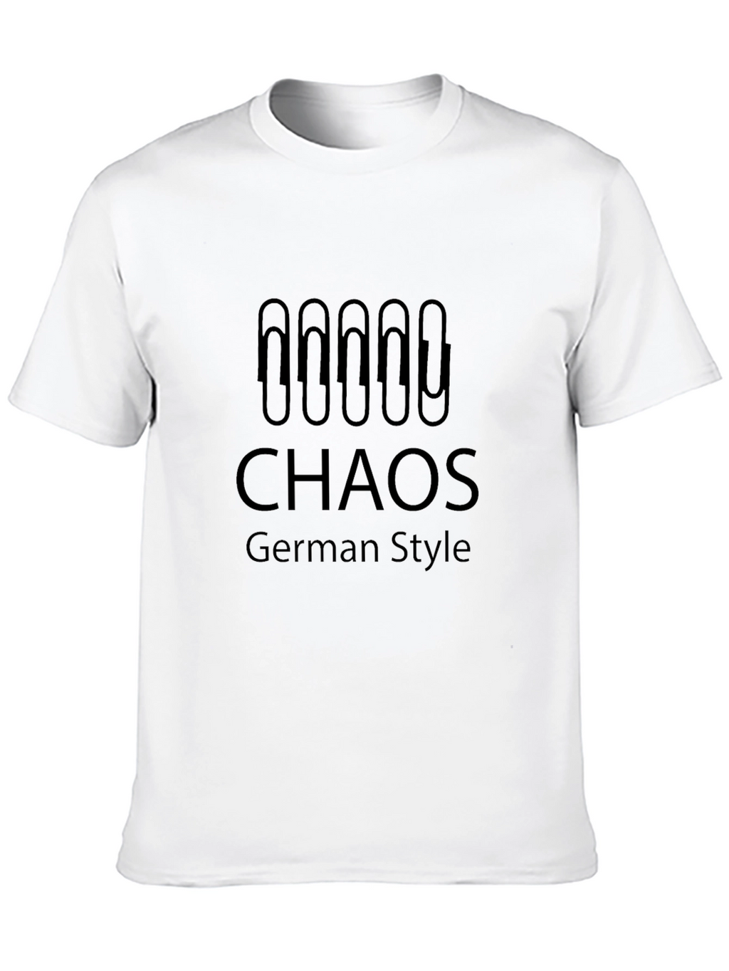 Chaos German Style Black T-Shirt