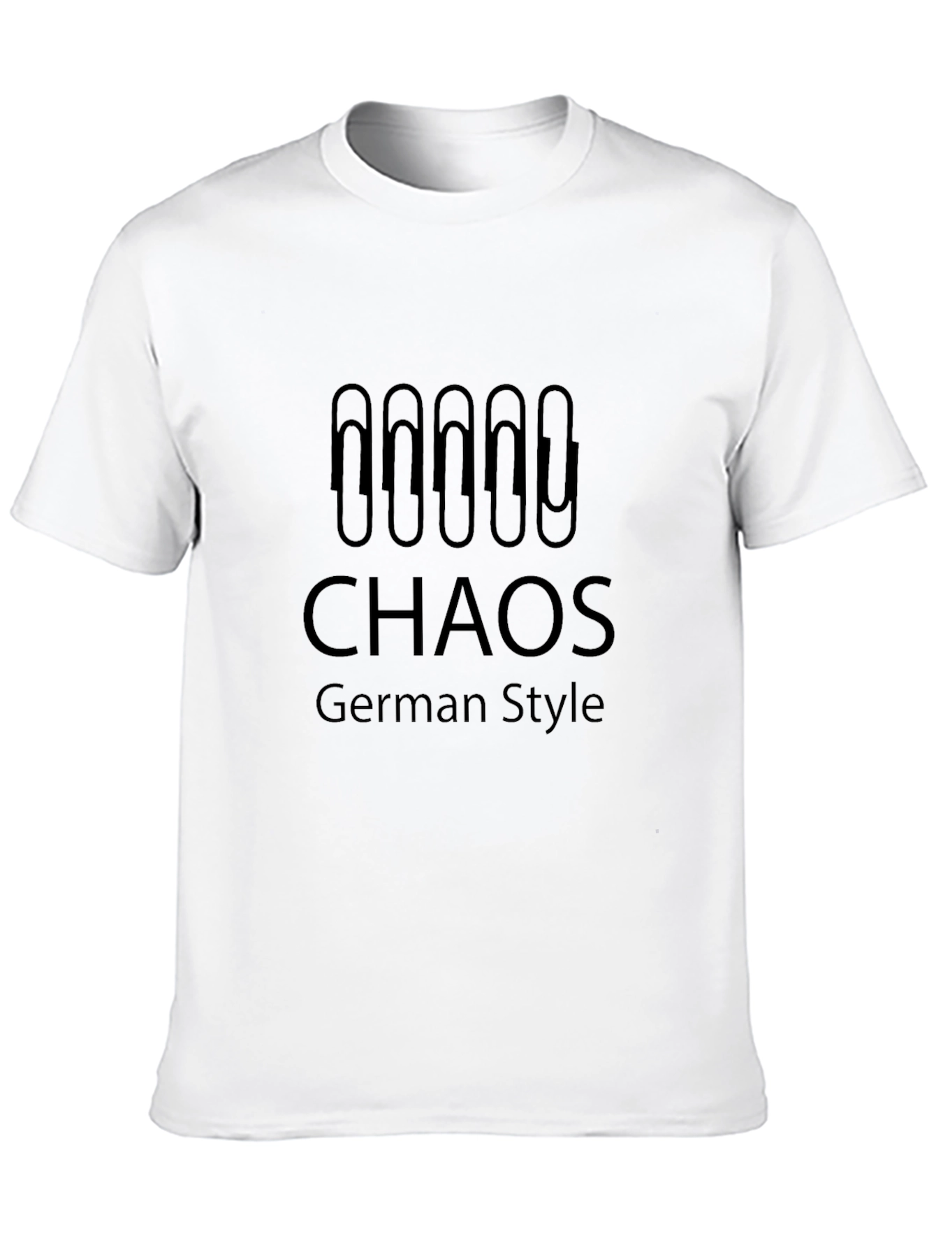 Chaos German Style Black T-Shirt